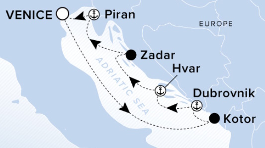 Ritz Carlton Ilma Cruise Map 2026