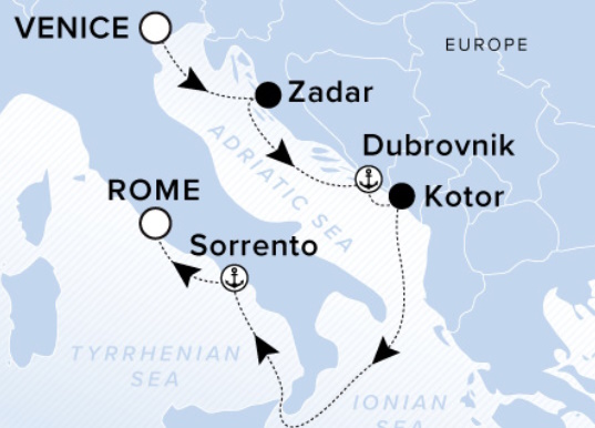 Ritz Carlton Ilma Cruise Map 2026