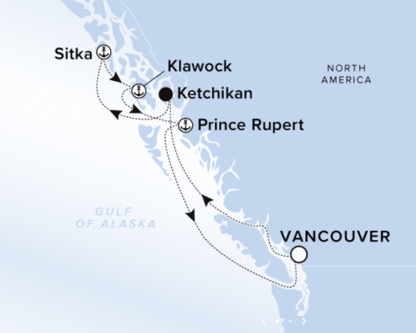 Ritz Carlton Luminara Cruise 2026 Map