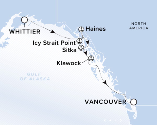 Ritz Carlton Luminara Cruise 2026 Map