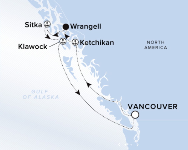 Ritz Carlton Luminara Cruise 2026 Map