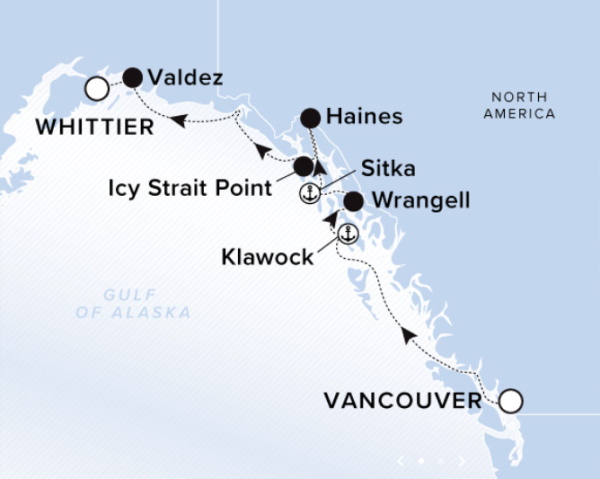 Ritz Carlton Luminara Cruise 2026 Map