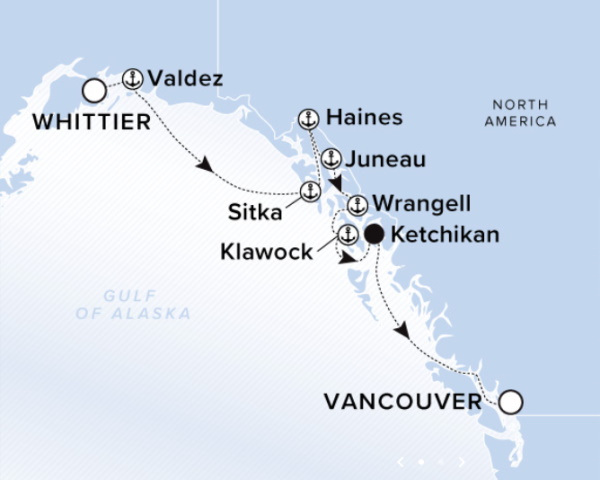 Ritz Carlton Luminara Cruise 2026 Map