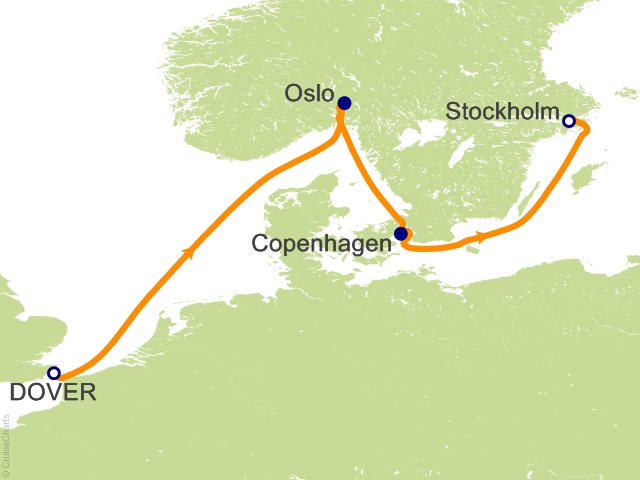 RSSC Regent Seven Seas Navigator Itinerary 2026 Cruises 9 Night Scandinavian Cityscapes   London (Dover) to Stockholm Cruise