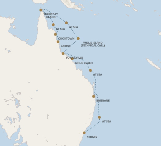 World Cruises Regent Seven Seas Navigator Itinerary 2027