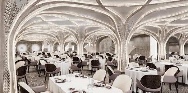 Regent Seven Seas Grandeur Restaurant.