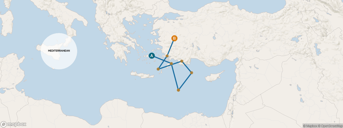 Seven Seas Navigator Voyage NAV270104 itinerary map from Athens (Piraeus) to Istanbul, January 4-15 2027, 11 days