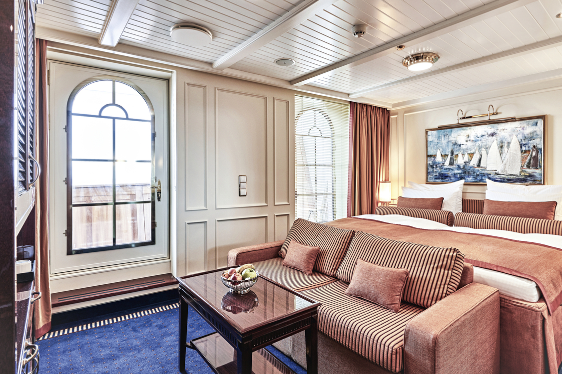SEA CLOUD SPIRIT Category B Junior Veranda Suite