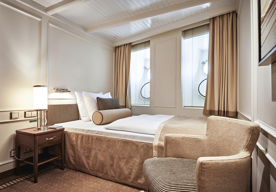 SEA CLOUD SPIRIT Category F Superior Single Stateroom