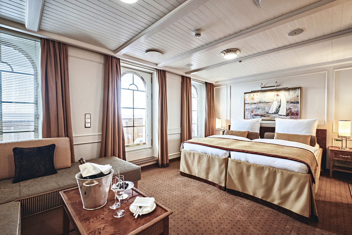 SEA CLOUD SPIRIT Category A Veranda Suite