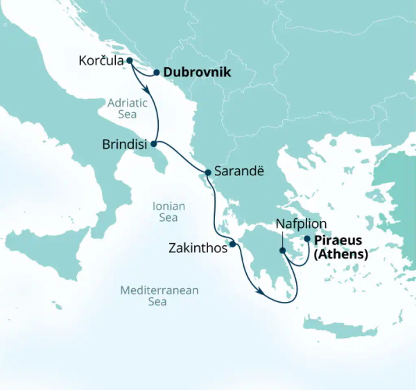 Seabourn Cruises Quest Map 2026