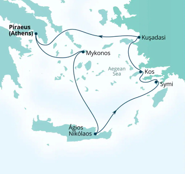 Seabourn Cruises Quest Map 2026