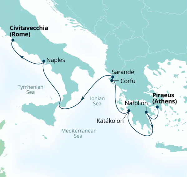 Seabourn Cruises Quest Map 2026