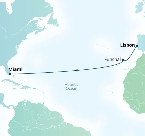 Seabourn Cruises Quest Map 2026