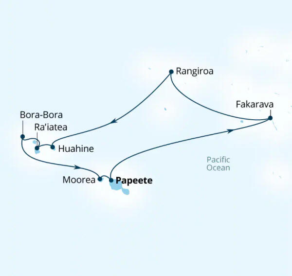 Seabourn Cruises Quest Map 2026