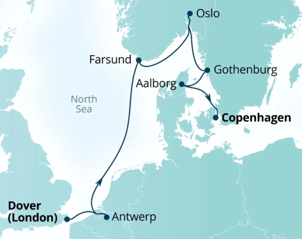 Seabourn Cruises Quest Map 2027