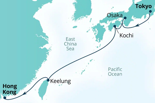 Seabourn Encore Cruises Map Itinerary 2026