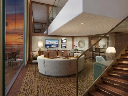 Seabourn Pursuit Category WG (Wintergraden Suite)