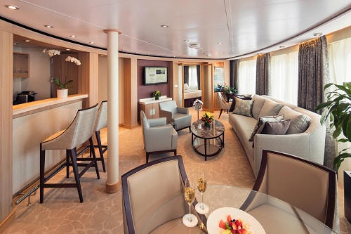 Seabourn Quest Category O2, O1 (Owner's Suite)
