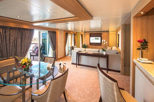 Seabourn Quest Category WG (Wintergarden Suite)