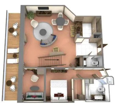 Seabourn Venture Cruise Category GRWG (Grand Wintergarden Suite)