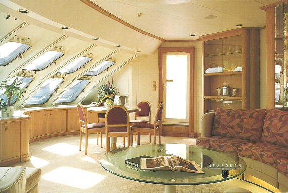 Seabourn owner` s suite on deck 6
