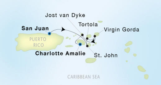 SeaDream I Cruises Itinerary 2019