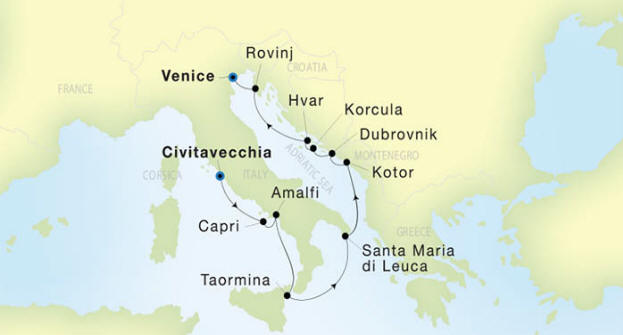 SeaDream II Cruises Itinerary 2020