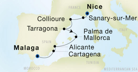 SeaDream Cruise 2 Itinerary 2025