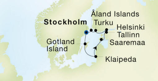 SeaDream 2 2025 Stockholm to Stockholm