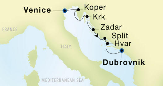 SeaDream I Cruise Itinerary 2024