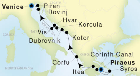 SeaDream II Cruises Itinerary 2021
