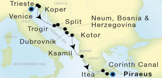 SeaDream II Cruises Itinerary 2021