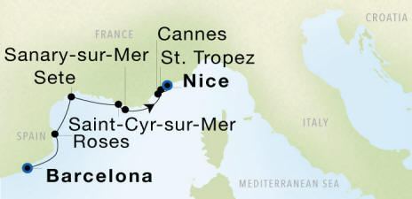 SeaDream yacht club cruise sea dream 1 Itinerary 2026