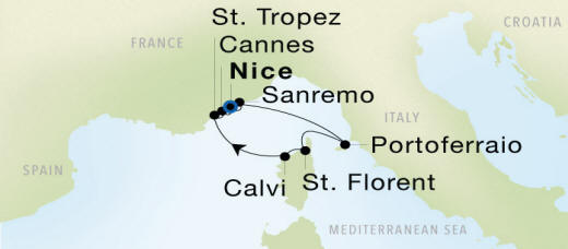 SeaDream yacht club cruise sea dream 1 Itinerary 2026
