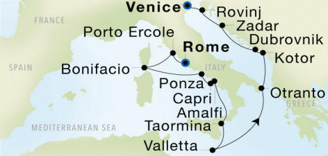 SeaDream yacht club cruise sea dream 1 Itinerary 2026