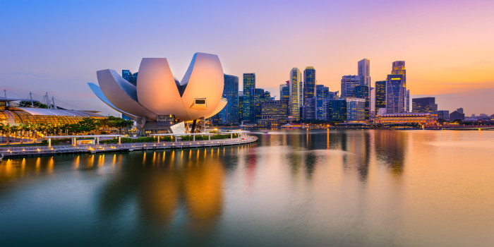 Singapore to Singapore SeaDream III Voyage 32910 itinerary map