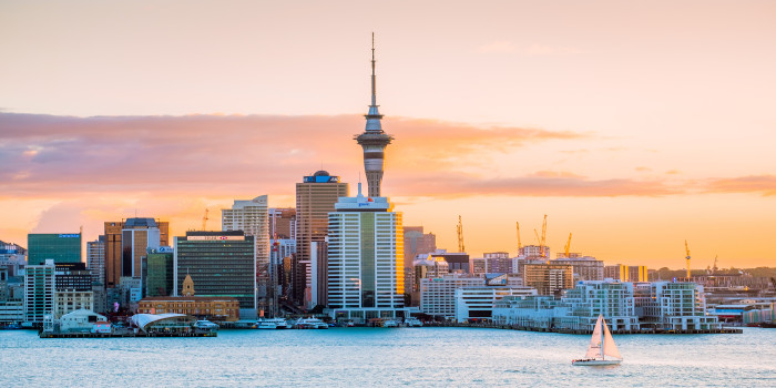 Auckland to Auckland SeaDream III Voyage 32914 itinerary map