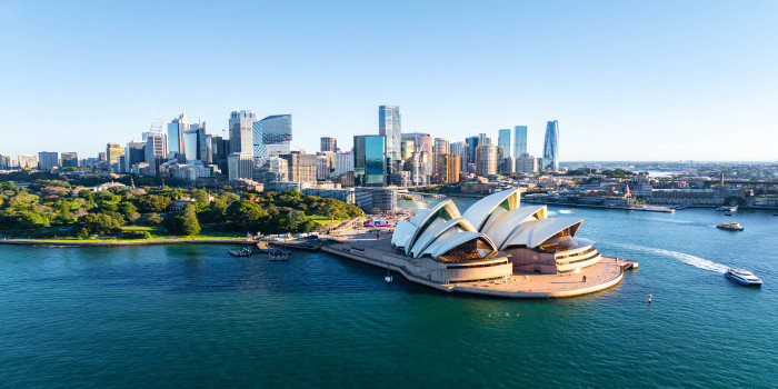 Sydney, New South Wales to Sydney, New South Wales SeaDream III Voyage 33002 itinerary map