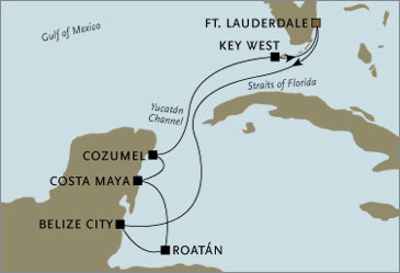 7 Seas Luxury Cruises - Seven Seas Navigator Fort Lauderdale to Fort Lauderdale November