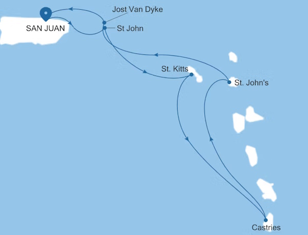 Silversea Cruises Silver Dawn World Cruises Itinerary