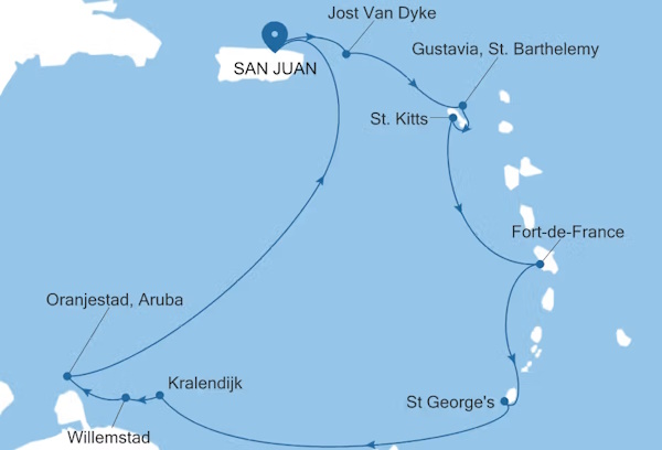 Silversea Cruises Silver Dawn World Cruises Itinerary 2028