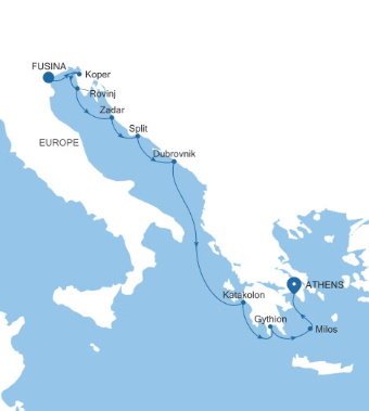 Silversea Cruises World Cruise Silver Nova Map 2027