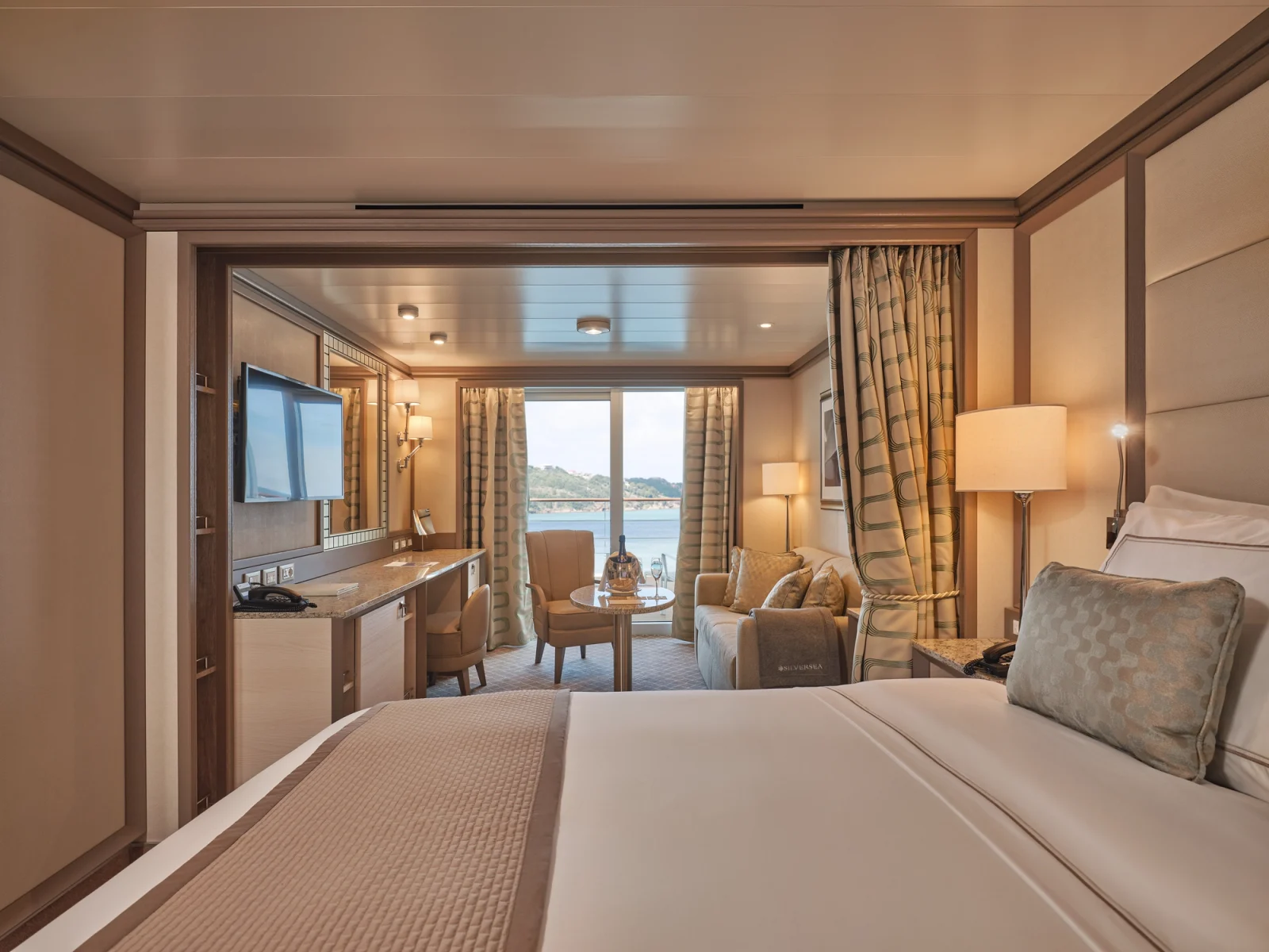 Silver Muse Classic Veranda Suite accommodation