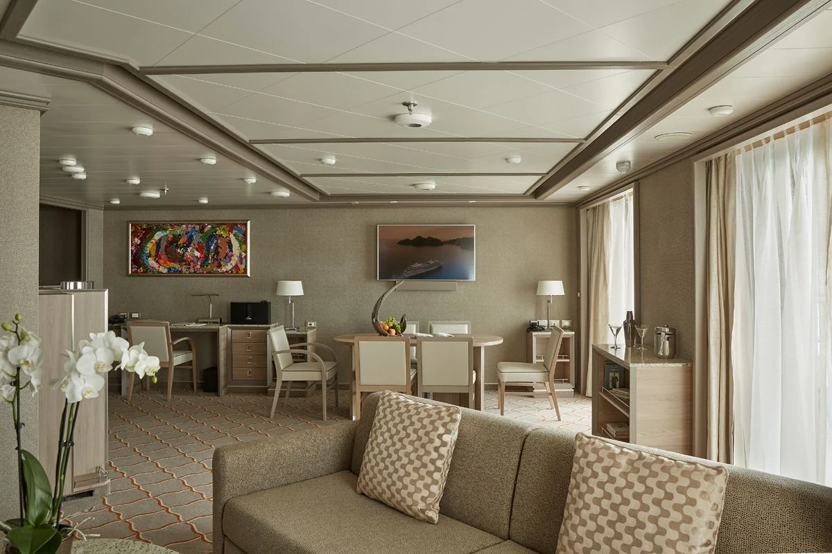 Silver Muse Grand Suite accommodation