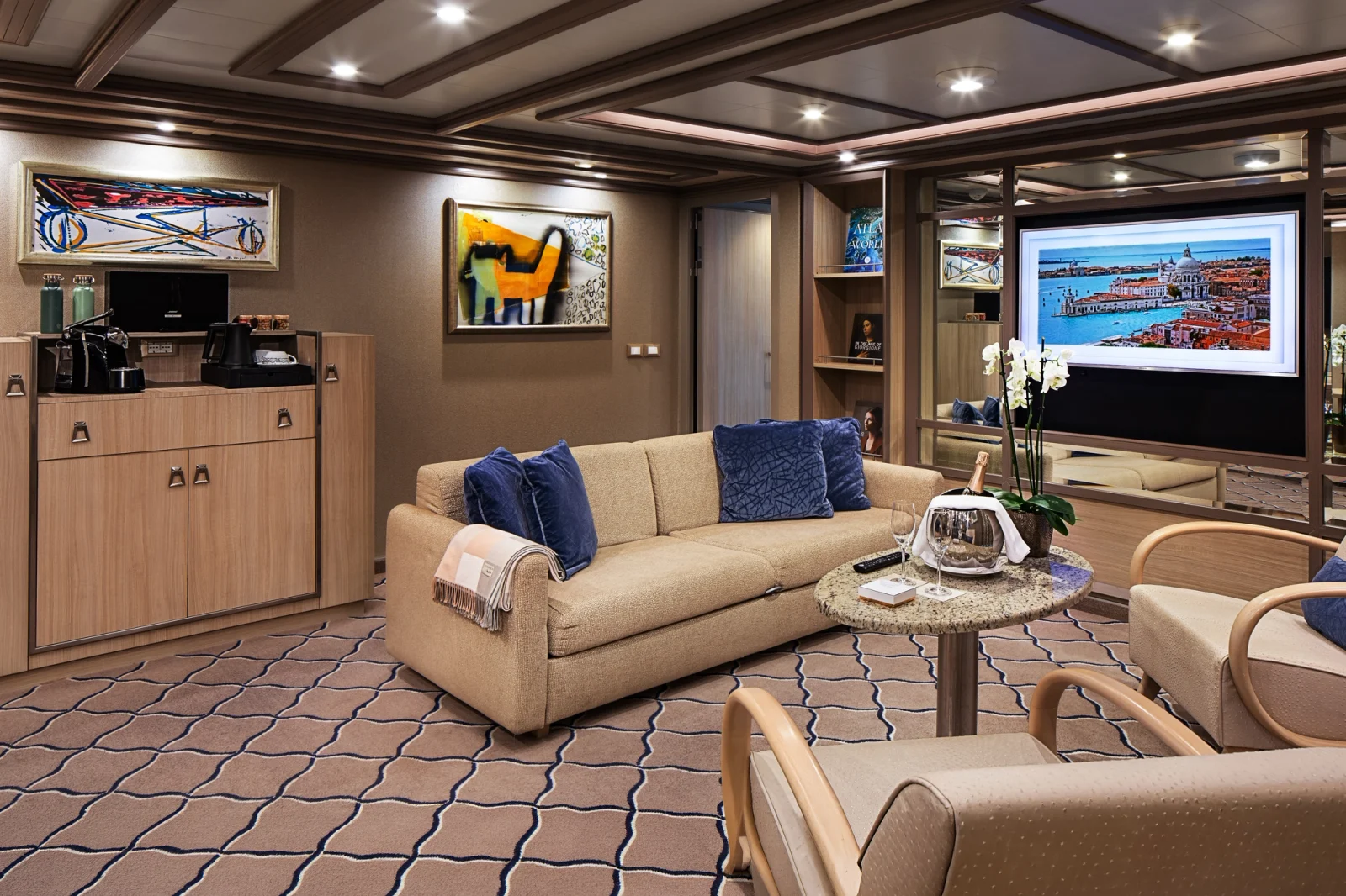 Silver Muse Owner’s Suite accommodation