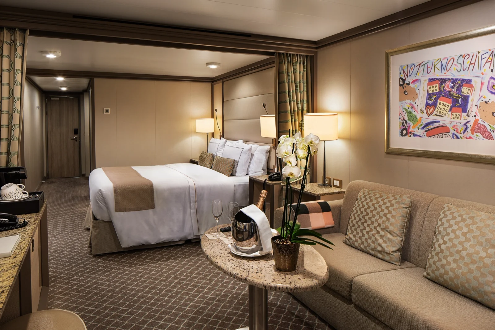Silver Muse Superior Veranda Suite accommodation