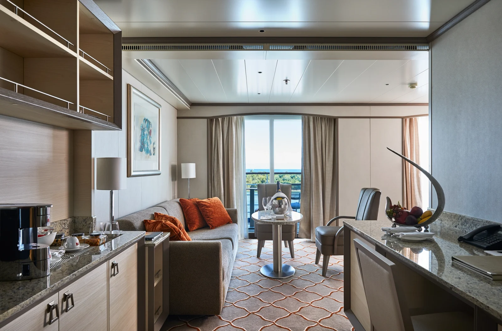 Silver Shadow Silver Suite accommodation