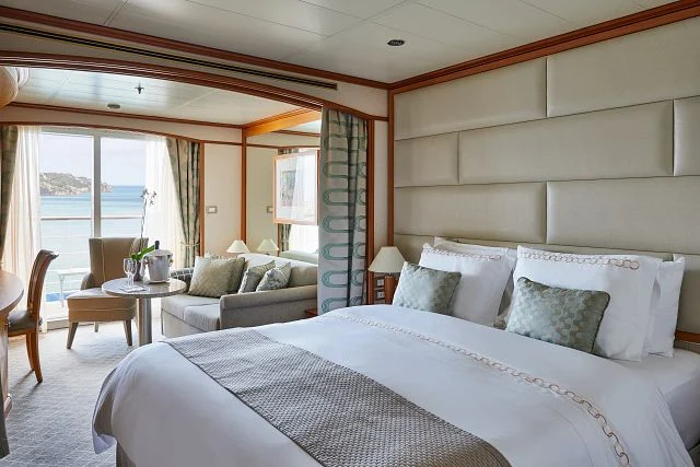 Silver Whisper Deluxe Veranda Suite accommodation