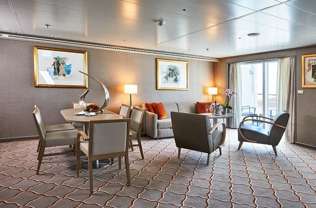Silver Whisper Royal Suite accommodation